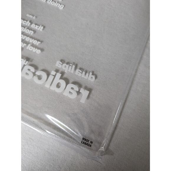 Dua Lipa Vinyl Hand Signed Insert Radical Optimism New Autograph Blue And White - Picture 7 of 11